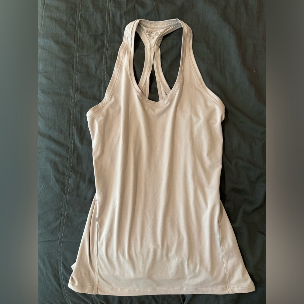 Athleta tank top in pale pink